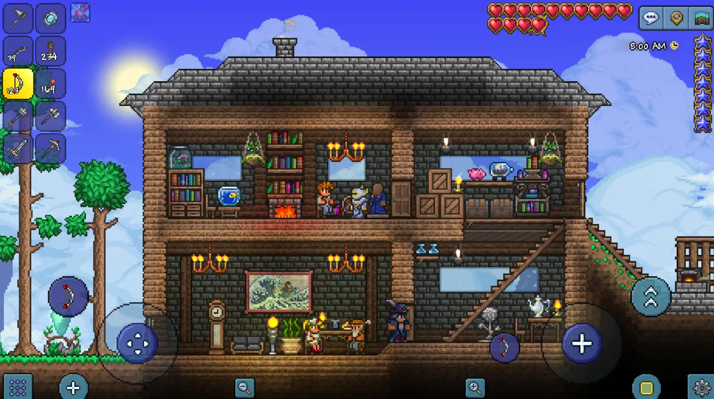 terraria sandbox game