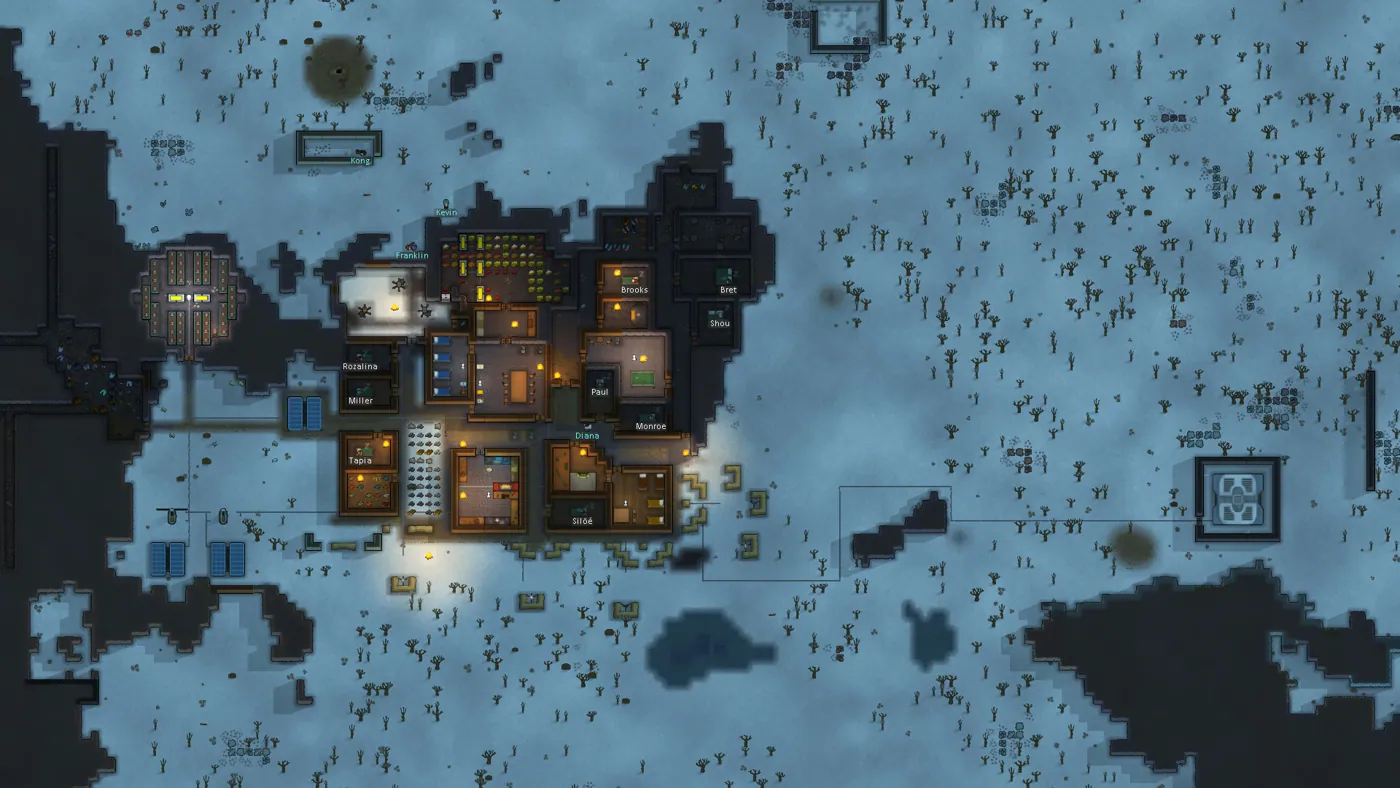 rimworld sandbox game